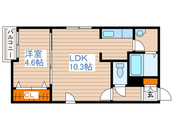 ＤＩＮＡＳＴＩＡ　Ⅵの物件間取画像